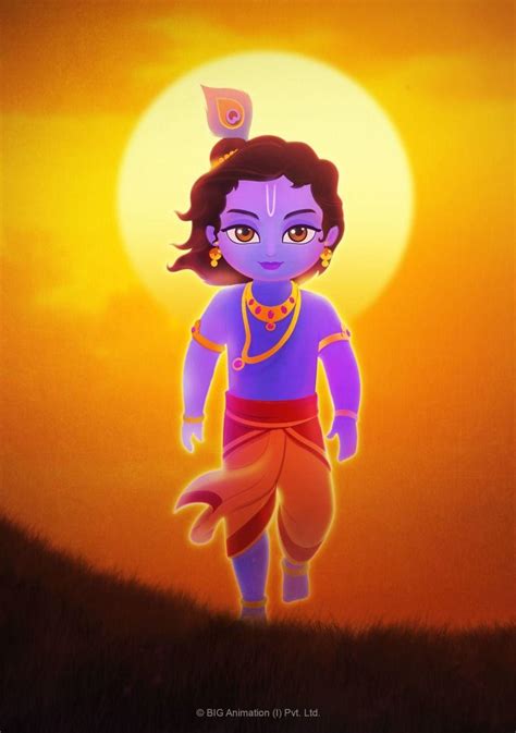 Cartoon Krishna Wallpapers - Top Free Cartoon Krishna Backgrounds - WallpaperAccess