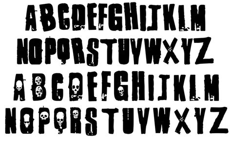 1 Punk font by Gersan Borge A | FontRiver