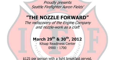 Puget Sound FOOLS: The Nozzle Forward - March & June