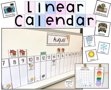 Interactive Classroom Calendar - Etsy