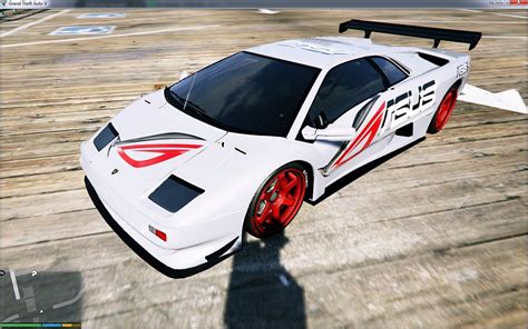 Lamborghini Diablo ASUS Red - GTA5-Mods.com