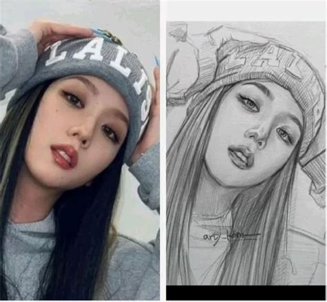 follow me for more | Kpop drawings, Cool pencil drawings, Fruit art ...