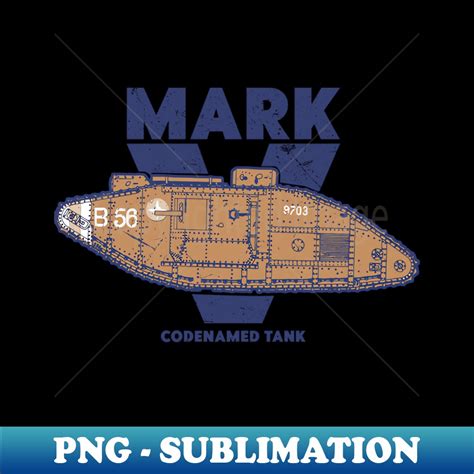 MARK V LANDSHIP - WW1 Tank - PNG Transparent Digital Downloa - Inspire ...