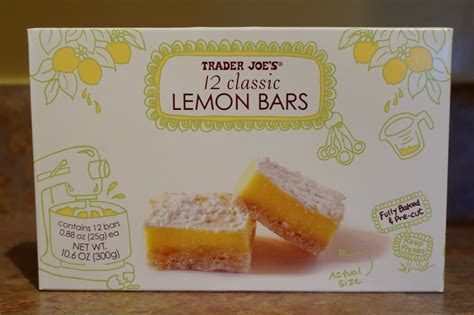 Exploring Trader Joe's: Trader Joe's 12 Classic Lemon Bars