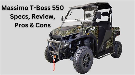 Massimo T-Boss 550 UTV - Specs, Review, Pros & Cons - Off-Road Official