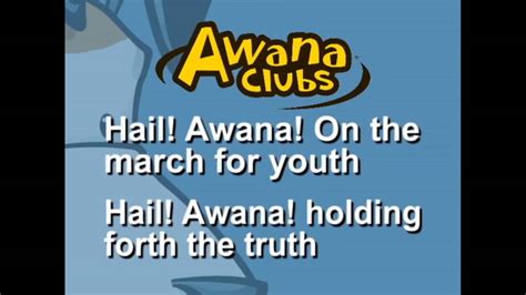 Awana Theme Song - Hail Awana on Vimeo