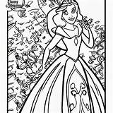 Disney Princesses Coloring Pages · Creative Fabrica sketch template