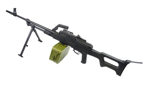 A&K PKM Support Gun (GPMG) Airsoft Heavy Machine Gun | Action Hobbies