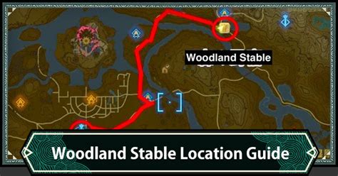 TotK | Woodland Stable Guide: How To Go & Things To Do | Zelda Tears Of The Kingdom - GameWith