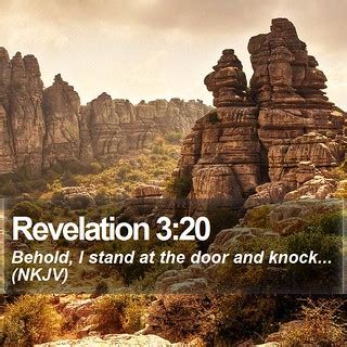 Daily Bible Verse - Revelation 3:20 | Revelation 3:20 Behold… | Flickr