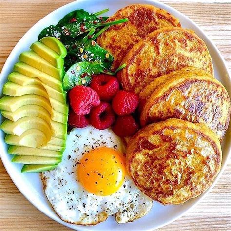 Nutrition Guide on Instagram: “Here’s Six healthy + easy Breakfast Ideas! Recipes below👩🏻‍🍳 1-6 ...