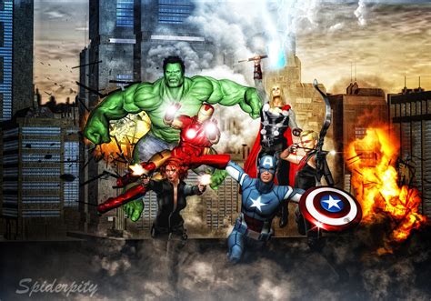 Avengers Assemble! by PGandara on DeviantArt