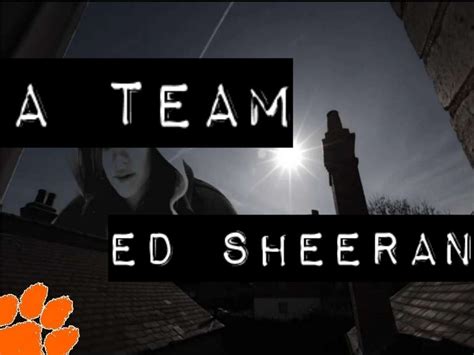 A Team by Ed Sheeran Music Video Analysis