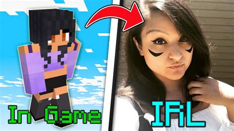 Aphmau Minecraft Characters In Real Life - Minecraft vs Real Life ...