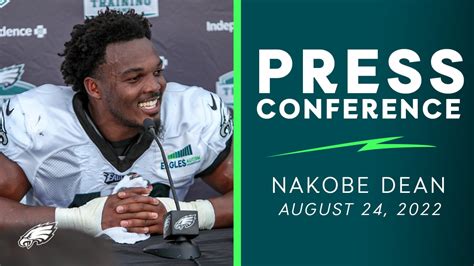 Press Conference: Nakobe Dean | August 24, 2022