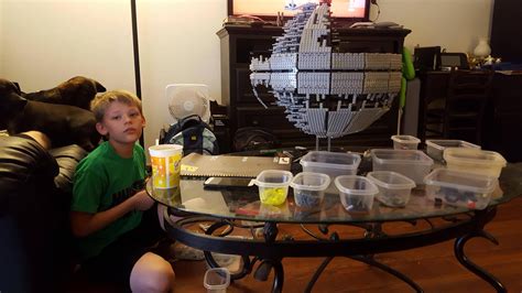 My son has turned to the dark side in this re-build... : lego