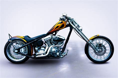 Rigid Hardtail Chopper - Single 2" Diameter Down Tube Frame