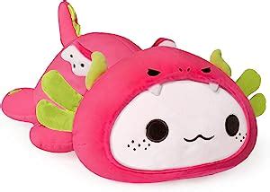 Onsoyours Cute Axolotl Dragon Fruit Plush, Soft Stuffed Animals Axolotl Pitaya Plush Pillow ...