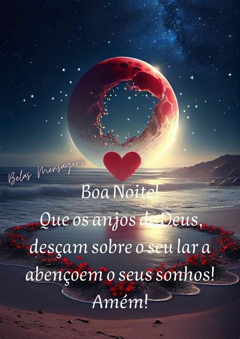 Pin de Tania Mara A Silva em Boa noite | Poemas de boa noite, Mensagem ...