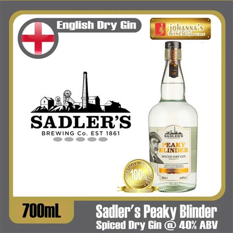 Sadler's Peaky Blinder Spiced Dry Gin 700ml | Lazada PH