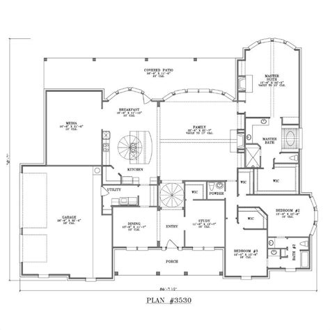 One Floor House Plans Porches - JHMRad | #159619