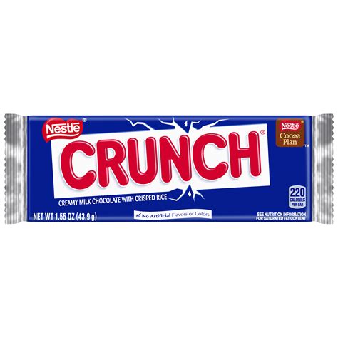 Nestle Crunch Candy Bar, 1.55 oz (43.9 g)