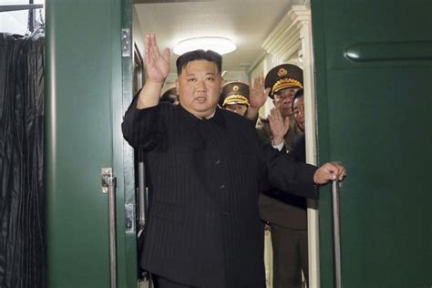 North Korea’s Kim Jong Un arrives in Russia for Putin arms talks