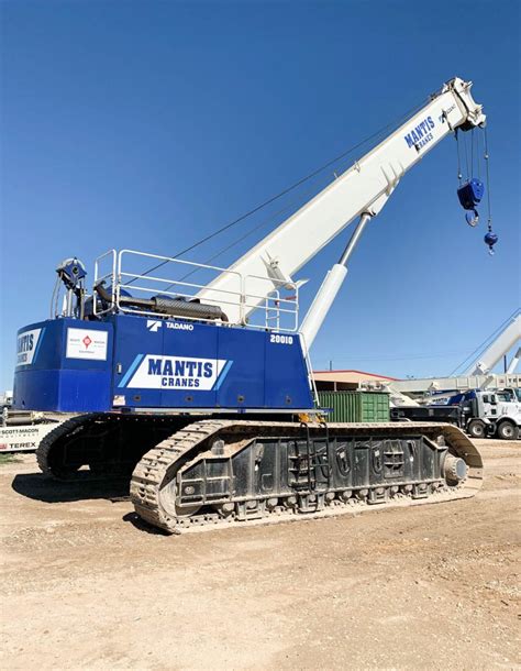 TADANO MANTIS 20010 HYDRAULIC CRAWLER CRANE | Scott-Macon Equipment