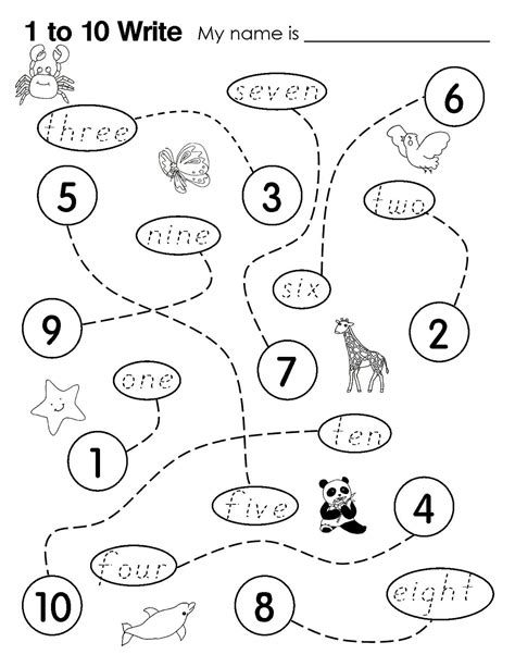 number words worksheet activity , we have prepared many materials for the kids that are good and ...