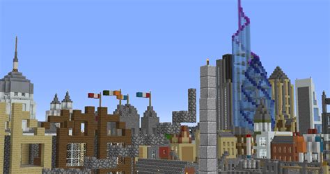 Terra City Skyline : Minecraft