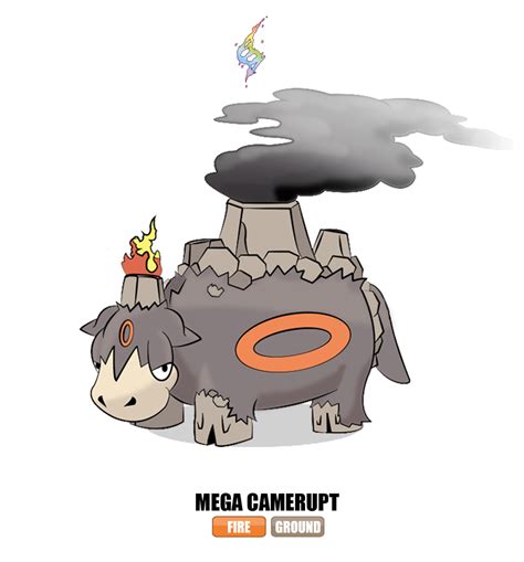 #323 Mega Camerupt by Otchono on DeviantArt