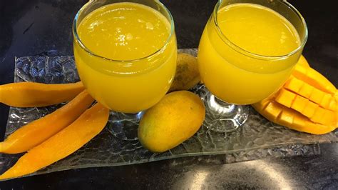 Mango squash recipe by recipes with Faiza| healthy and yummy drink 🥭 - YouTube