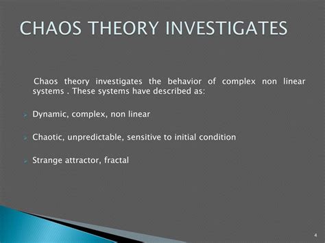 PPT - CHAOS THEORY PowerPoint Presentation, free download - ID:2732872