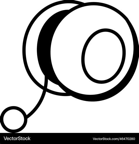 Yoyo toy Royalty Free Vector Image - VectorStock