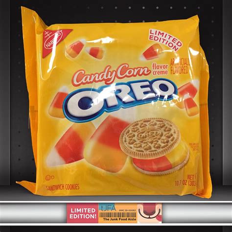 Candy Corn Oreo - The Junk Food Aisle