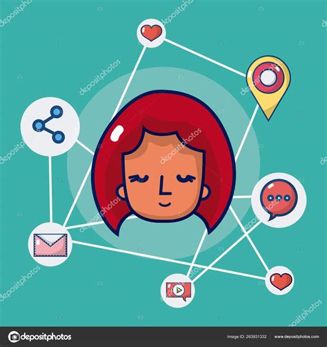 Social media symbols Stock Vector by ©stockgiu 263931332