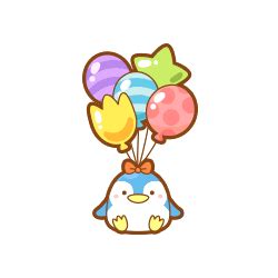 Floating Penguin Balloons - Japari Library, the Kemono Friends Wiki