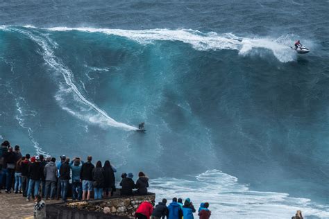 Monster Waves Roll Into Nazaré, Providing Surfers With One Of The Most Dangerous Swells In Sport ...