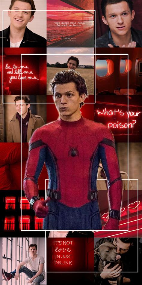 #Tom Holland #wallpaper #fondos de pantalla Tom Holland Peter Parker ...