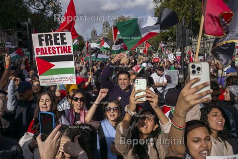 Palestine Solidarity Campaign March For Palestine...