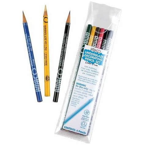 AMACO Underglaze Decorating Pencil, Black - Walmart.com - Walmart.com