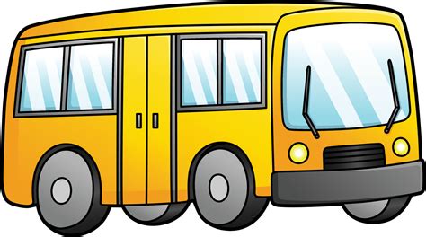 bus dessin animé clipart illustration colorée 6458069 Art vectoriel ...