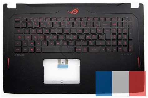 Black Backlight AZERTY keyboard for ROG Strix Notebook | Accessoires Asus