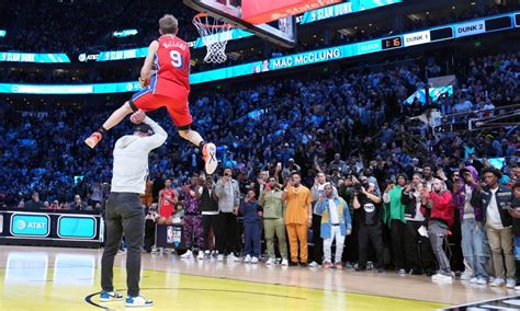 LOOK: Mac McClung’s epic performance at the slam dunk contest in ...