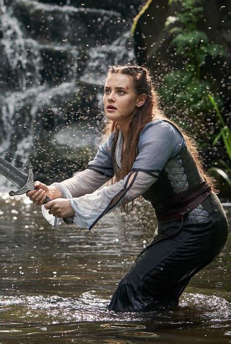 HOLLYWOOD SPY: NETFLIX RELEASES FIRST PHOTO OF KATHERINE LANGFORD AS NIMUE LADY OF THE LAKE FROM ...