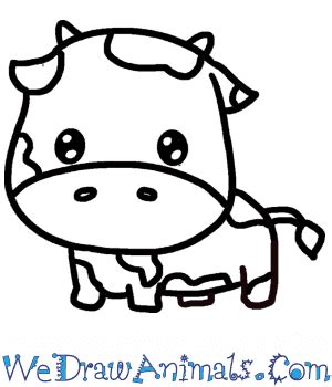 How to Draw a Baby Cow