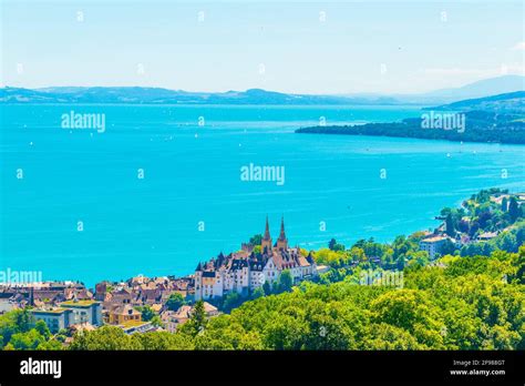 Neuchatel castle in Switzerland Stock Photo - Alamy