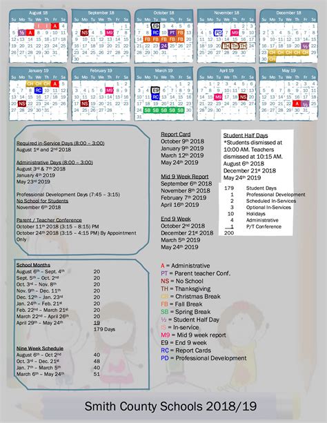 School Board Approves 2018/2019 School Calendar | Smith County Insider