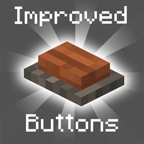 Improved Buttons! (1.16+) Minecraft Texture Pack