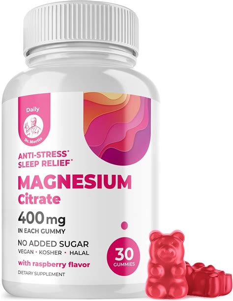 Buy Magnesium Gummies Sugar-Free - Calm Magnesium Gummies Supplement ...